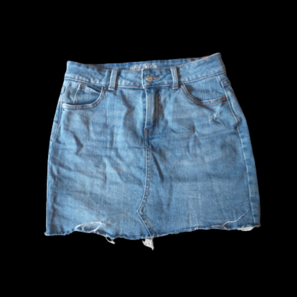jean skirt